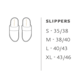 Abyss Slippers SAUVAGE - 100% Egyptian cotton - GIZA / long thread, / 550 g/m2