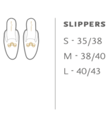 Abyss Slippers   PALACIO  - 100 % Egyptisch katoen - GIZA / lange draad  , /  400 g/m2