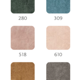 Abyss Pantoufles confortables - 100 % coton égyptien - GIZA / fil long / 500 g/m²