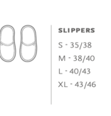 Abyss Pantoufles AMIGO - 100% coton égyptien - GIZA / fil long / 400 g/m²