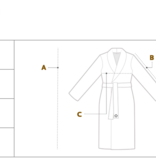 Abyss Pantoufles MARIUS - 100 % coton égyptien - GIZA / fil long, / 580 g/m²