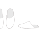 Abyss Pantoufles MARIUS - 100 % coton égyptien - GIZA / fil long, / 580 g/m²