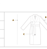 Abyss Pantoufles NARA - 100 % coton égyptien - GIZA / fil long, / 240 g/m²