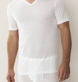Zimmerli 252 ROYAL CLASSIC  ( Heren )  ( Kleine V )T-SHIRT  VN SS - 100% katoen getwijnd fijn, gemerceriseerd garen,
