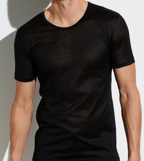 Zimmerli 252, Heren,  ROYAL CLASSIC ,  T-SHIRT SS  ( Gebreid single jersey, dubbel gemerceriseerd. )  ( 100 % Epytisch katoen )
