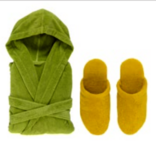 Abyss Peignoir à capuche ALEX : 100 % coton égyptien Giza - Fils extra longs / 500 g/m²