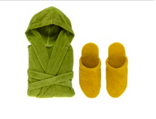 Abyss Peignoir à capuche ALEX : 100 % coton égyptien Giza - Fils extra longs / 500 g/m²