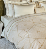 Celso de Lemos Linge de lit KERYLOS : (85 % coton égyptien GIZA - Fils extra longs - 15 % soie - 230 g/m²)