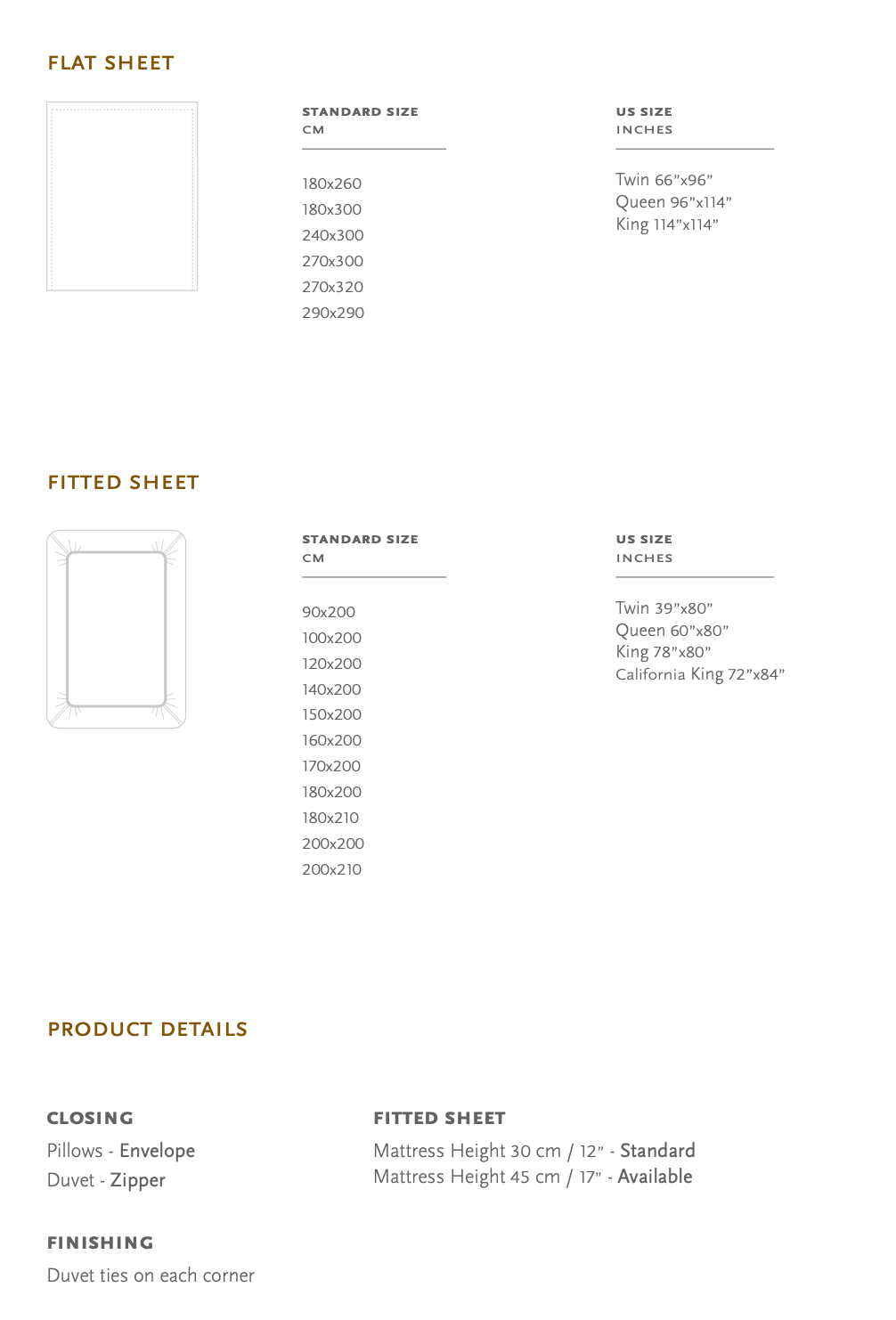 Celso de Lemos Bedlinnen  AMANDA  : ( 100  %  Egyptisch GIZA katoen- Extra lange draden -  1400 Thread Count -  110 g/m2