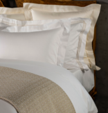 Celso de Lemos Bedlinnen  AMANDA  : ( 100  %  Egyptisch GIZA katoen- Extra lange draden -  1400 Thread Count -  110 g/m2