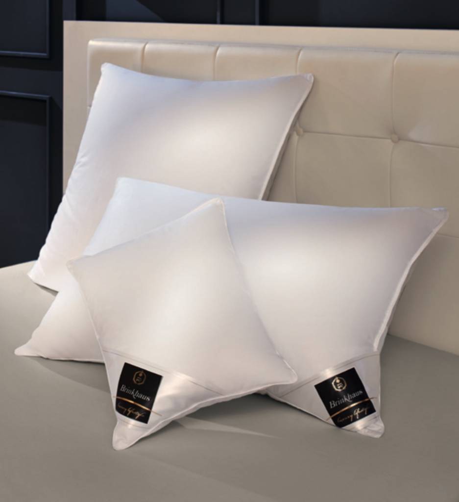 Brinkhaus Oreiller CHALET (Doublon d'oie canadienne blanc neuf) - Copie