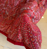 Piet Nollet Plaid , katoen ( Cashmere tekening 100% gekamd Egyptisch katoen satin