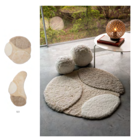 Habidecor Tapis de bain CORDERO (70 % coton égyptien - GIZA / fil long / 30 % acrylique) - 2200 g/m²
