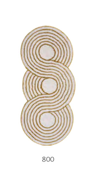 Habidecor  Tapis de bain INFINITY (90 % coton égyptien - GIZA / fil long / 5 % acrylique / 5 % lurex) - 2500 g/m²