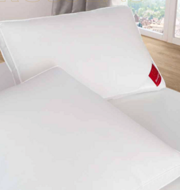 Brinkhaus Hoofdkussen  GLAMOUR ( het BOX -3 -  Kamer )  Nieuwe witte  POOLSE  ganzendons en veertjes ( 90 % dons )