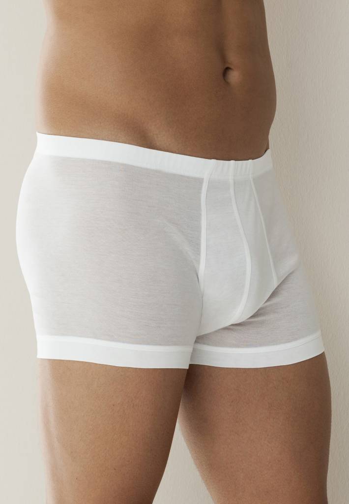 Zimmerli Boxers pour hommes : 100 % coton fin retors mercerisé, côtes Richelieu