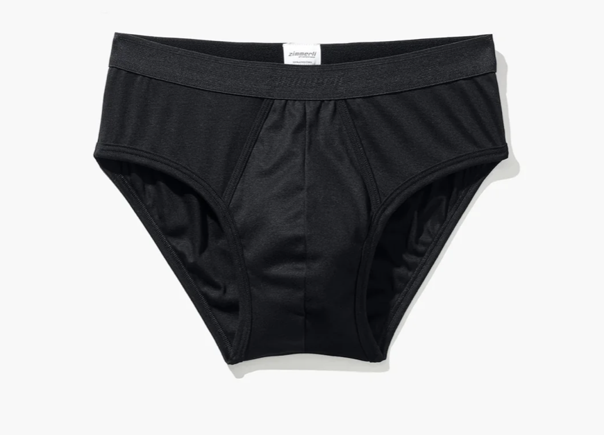 Zimmerli  222, Slip pour homme (avec ouverture) (100 % coton), Classe affaires