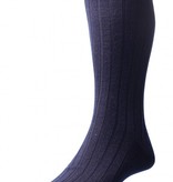 Pantherella Socks men short Packington ~ 5x1 Rib - 70% Merino Wool 30% Nylon (Sold by 3 pairs) slightly thicker sock