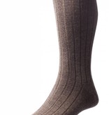 Pantherella Chaussettes hommes courte Packington ~ 5x1 Rib - 70% laine mérinos 30% nylon (Vendu par 3 paires) sock légèrement plus épais