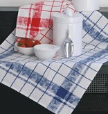 Le jacquard francais Keukenhanddoek aardbeien  60/80  (  Per 4  stuks ) 100 % katoen )