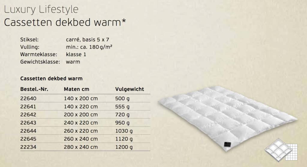 Brinkhaus Charme Duvet ( 100% new silver-white large-fluffed Canadian wild goose )