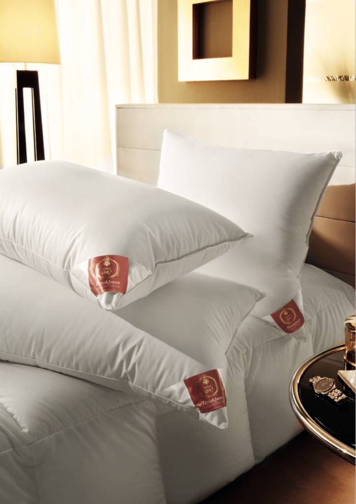 Brinkhaus Oreiller : DOWN SURROUND (Duvet et plumes d'oie blanches polonaises neuves