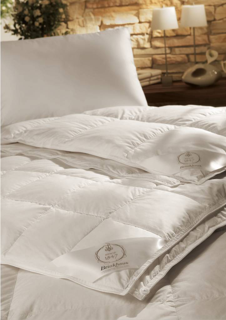 Brinkhaus Couette CARAT Duvet d oie blanc neuf de Mazurie 100 duvet