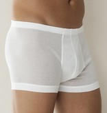 Zimmerli Boxer short , Heren :  100% katoen getwijnd fijn, gemerceriseerd garen, RICHELIEU RIB