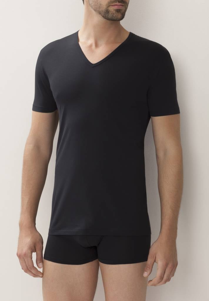 Zimmerli 172 Pure comfort shirt VN SS 92% Katoen, 8% Elasthan, single jersey