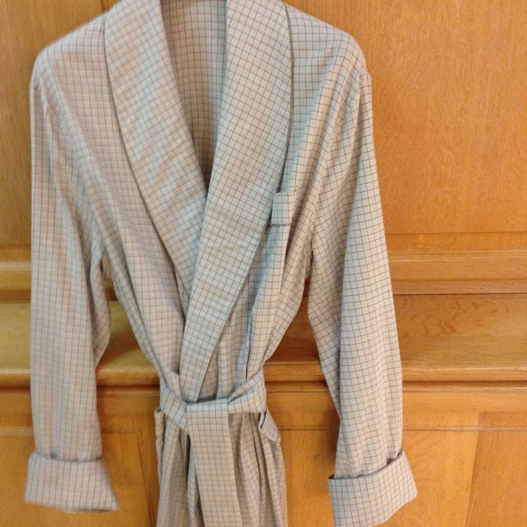Piet Nollet Robe for men cotton flanelle