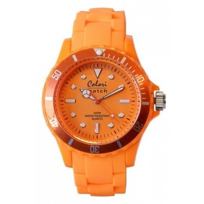 Colori Colori horloge classic oranje
