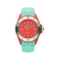 Colori Colori Horloge Colour Combo groen/rood