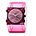 Stamps Polsband Belta Transparant Pink