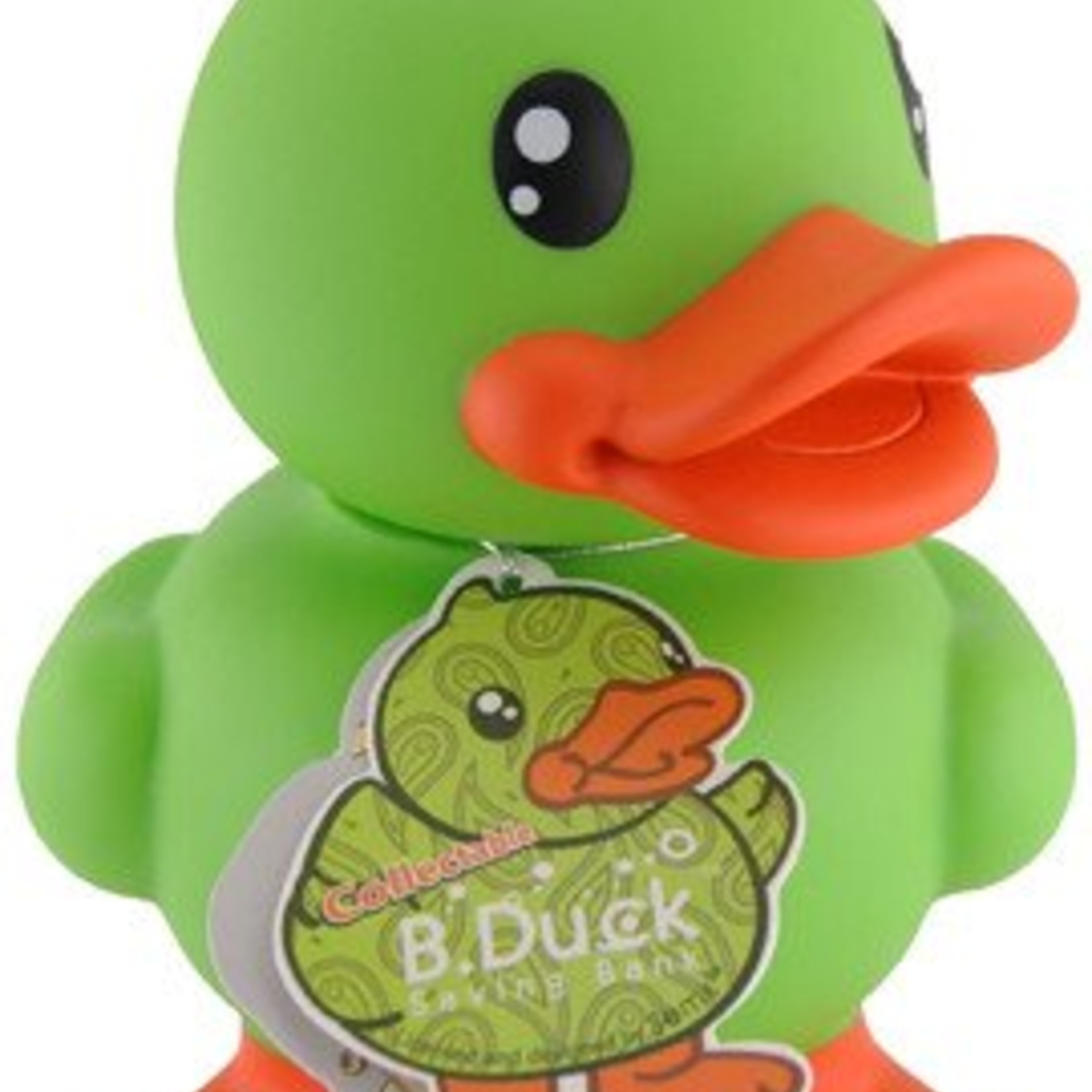 Bduck spaarpot groen Limited Edition. Formaat 18cm.