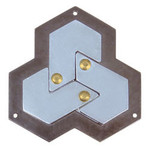 Eureka Cast puzzel Hexagon****