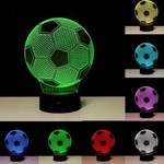 Voetbal Nachtlamp 3D