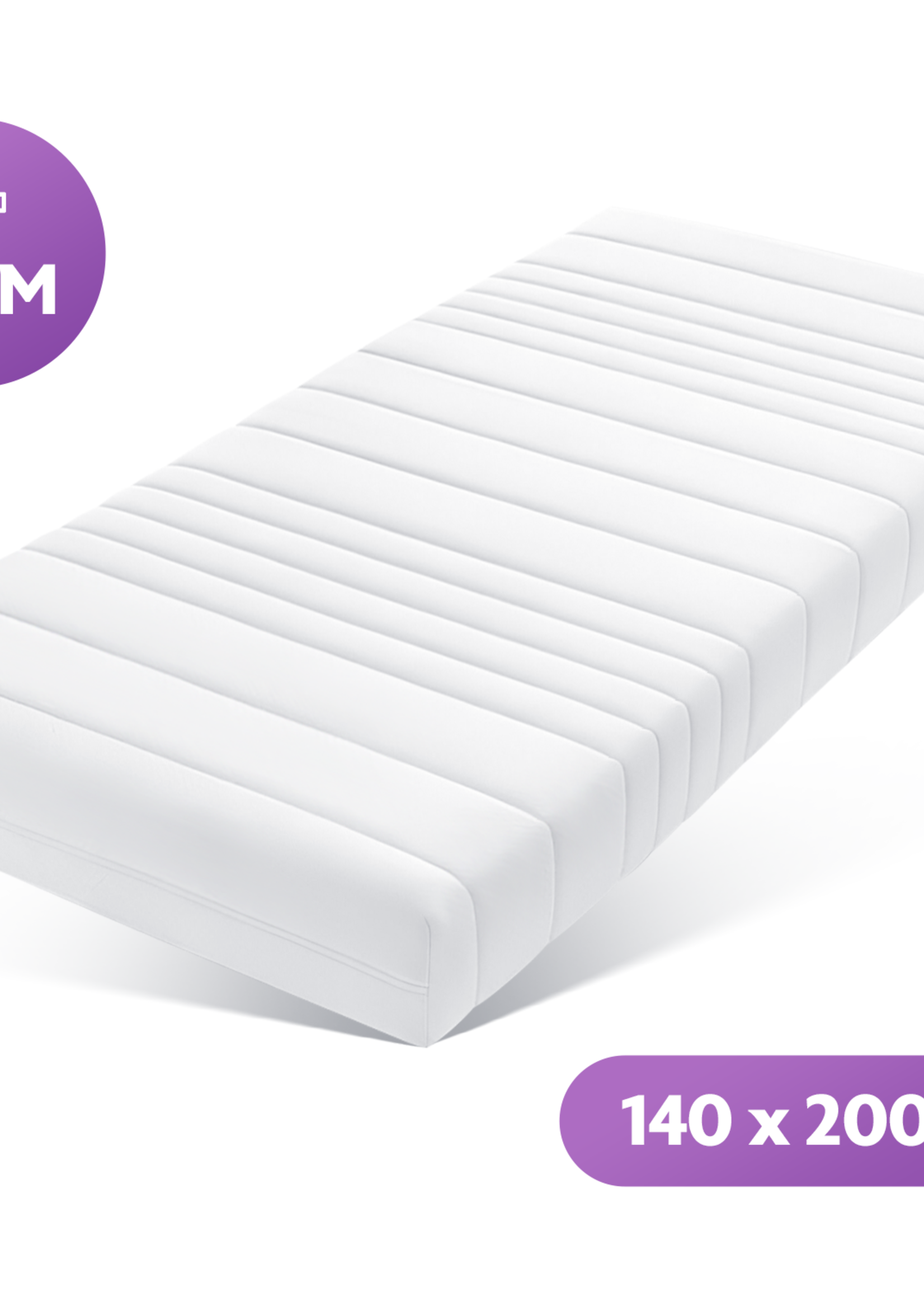 Densi Densi Matras - 14cm dik - 7 zones - Koudschuim - Afritsbare hoes - Premium hotelkwaliteit