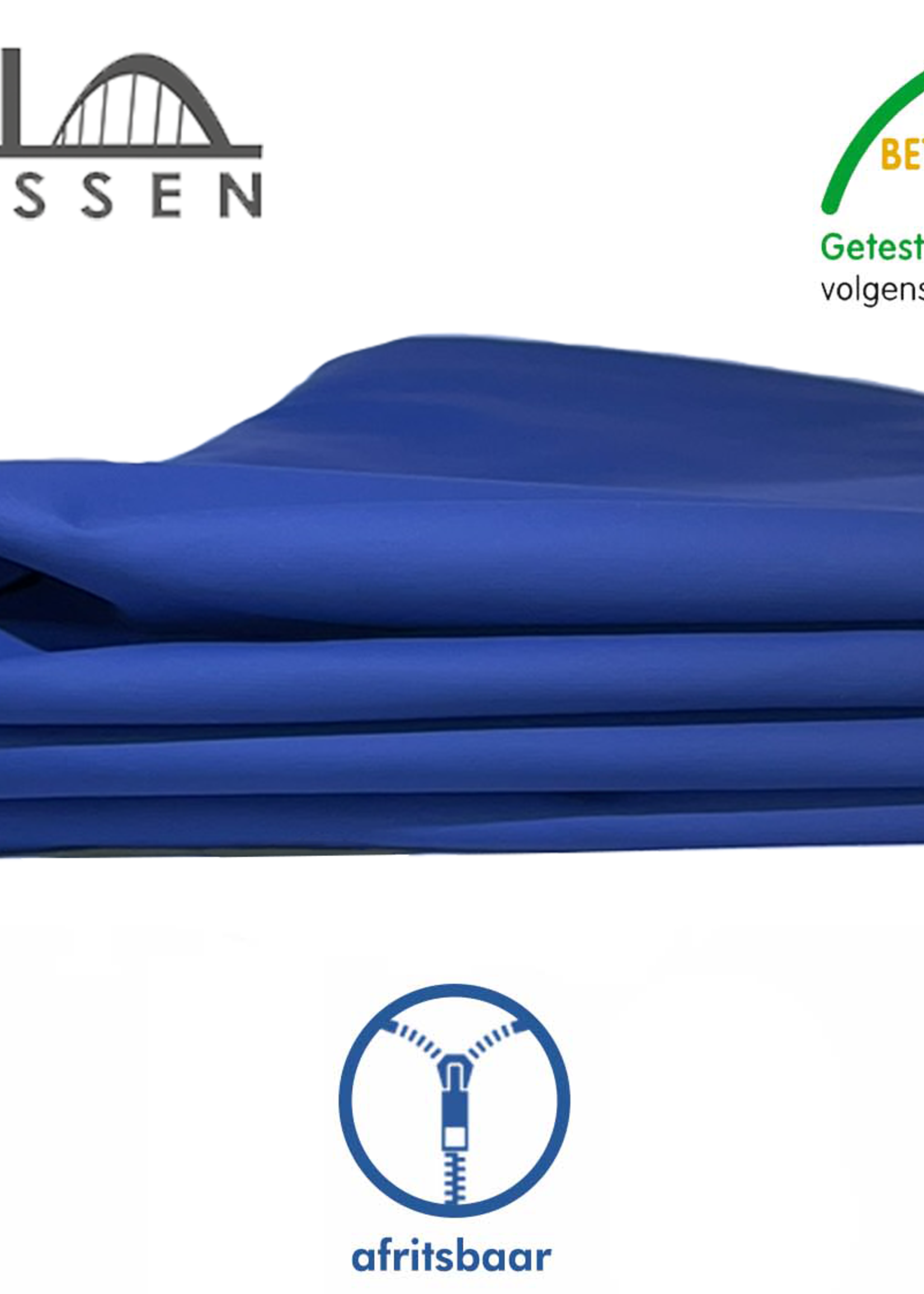 novio matrassen matrashoes met rits -incontinentie - 16/18 kern