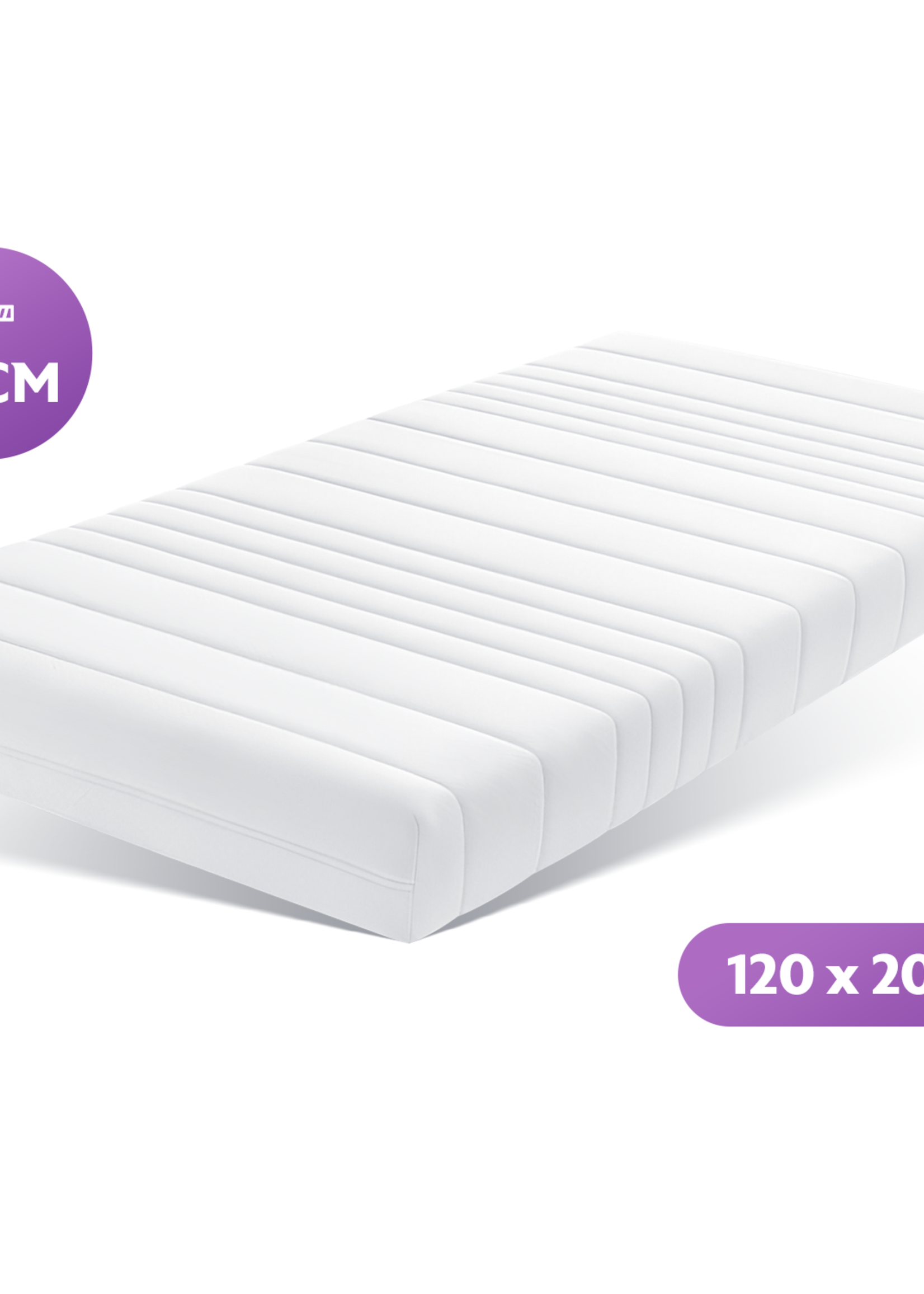 Densi Densi Matras - 20cm dik - 7 zones - Koudschuim - Afritsbare hoes - Premium hotelkwaliteit