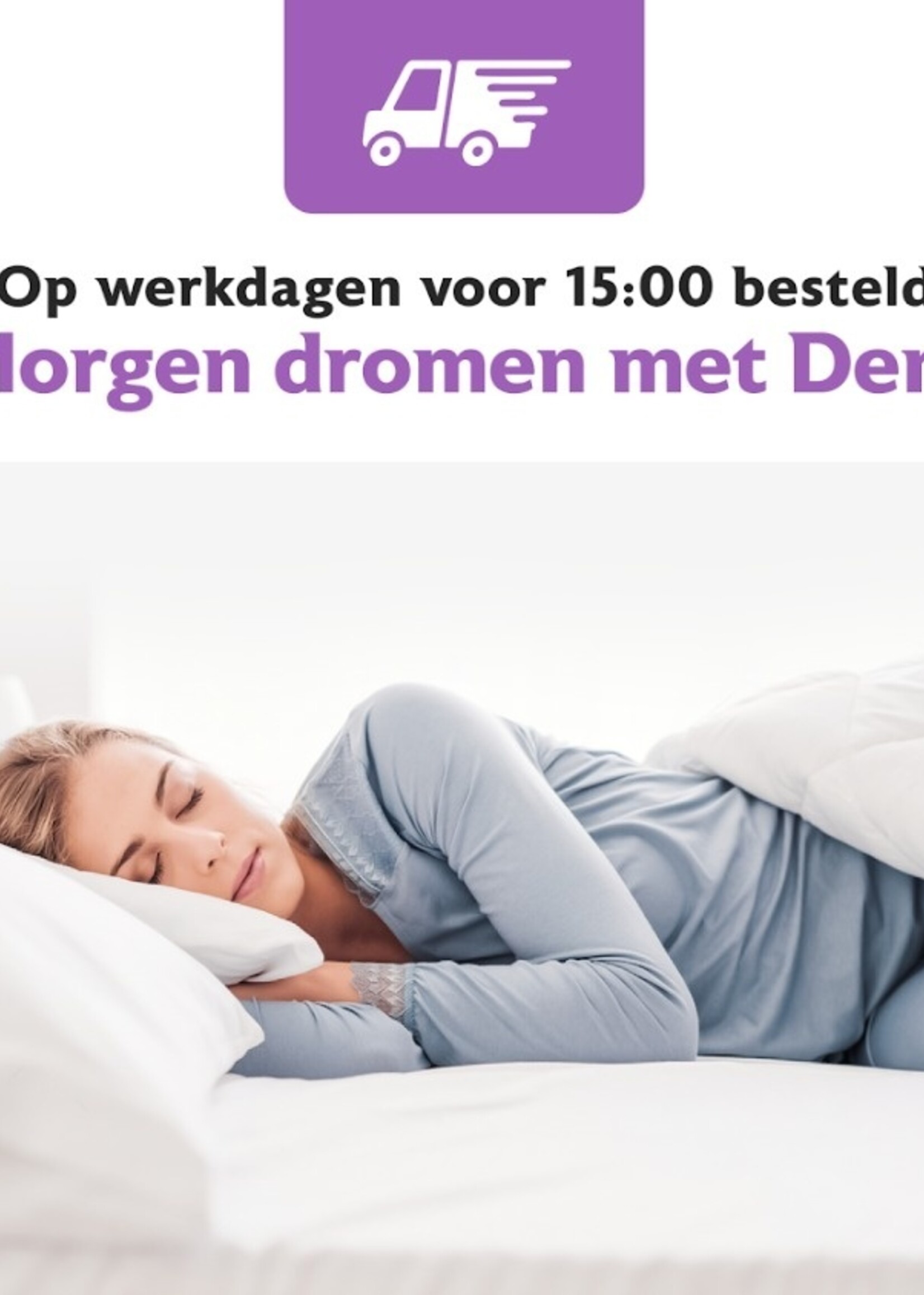Densi Densi - MO2 - Matras - 20CM - Traagschuim - Afritsbare hoes - Premium hotelkwaliteit