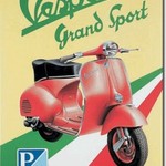 Plaquet Vespa Grand Sport