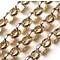 Quoins Jasseron Ketting gold plated 4mm QK-G2