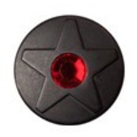 Babouche Baboos Babouche Baboos Drukker Black Star rood