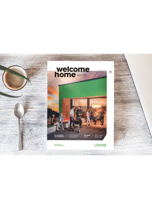 Loxone welcome home magazine