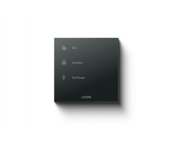 Loxone Touch Pure Flex Antraciet - Wallbox