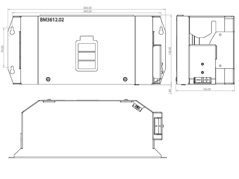 SHD Accu voor Power Supply & Backup