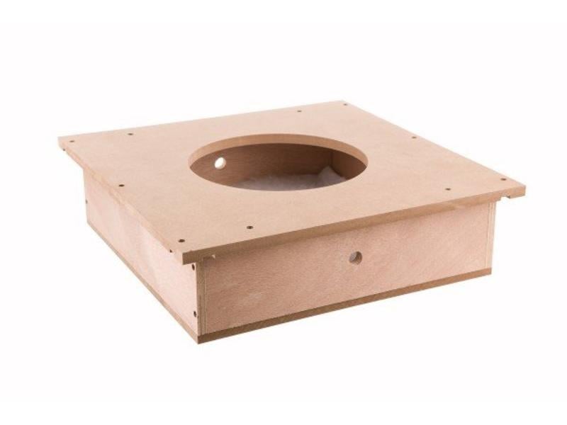 Loxone Speaker back box hout / gips