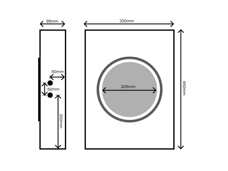 Loxone  Inbouwbehuizing Install 7