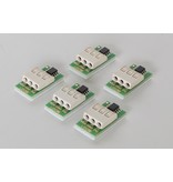 Loxone Temperatuur sensor set 5 stuks 1-Wire