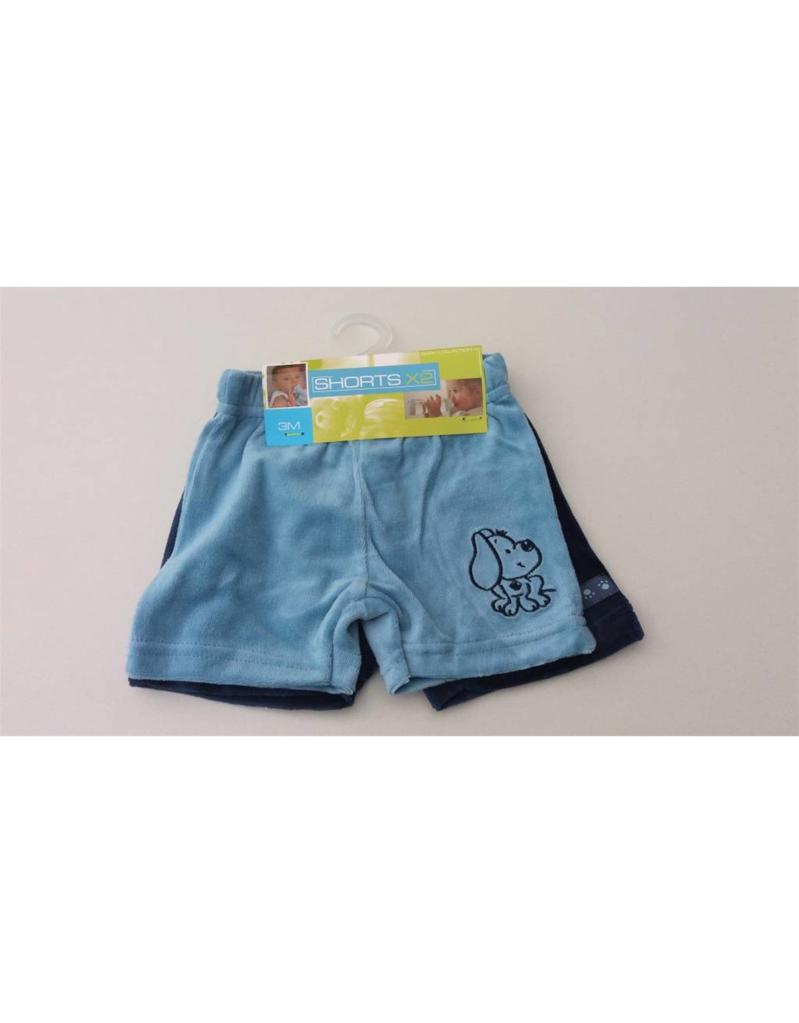 Sponsen shortjes blauw